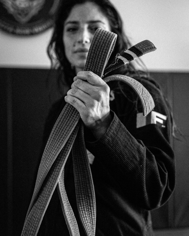 Coach Camila Villalobos-Bieber, women's program instructor at Stratford BJJ